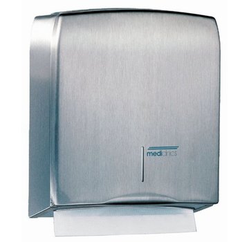 Mediclinics Distributeur de serviettes en acier inoxydable