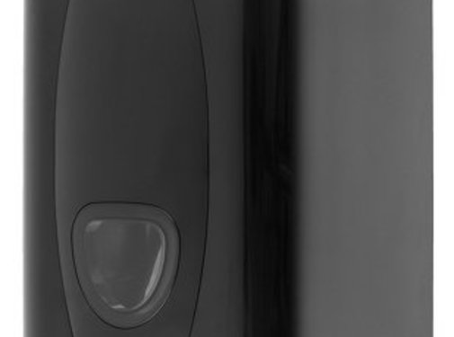 PlastiQline 2020 Distributeur de rouleaux de nettoyage mini en plastique noir