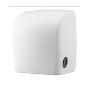 PlastiQline 2020 Towel roll dispenser plastic white + rest roll