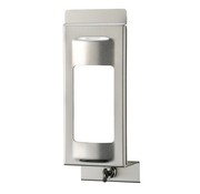 MediQo-line Plaque de fermeture en acier inoxydable 1000 ml