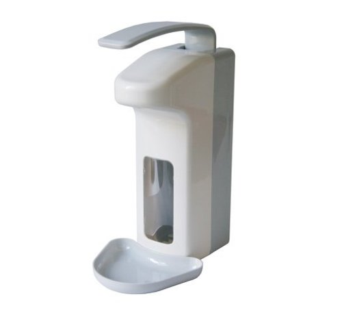 MediQo-line Zeep- & desinfectiemiddeldispenser 500 ml LB kunststof