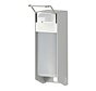 Zeep- & desinfectiemiddeldispenser 500 ml KB aluminium - ingo-man versie