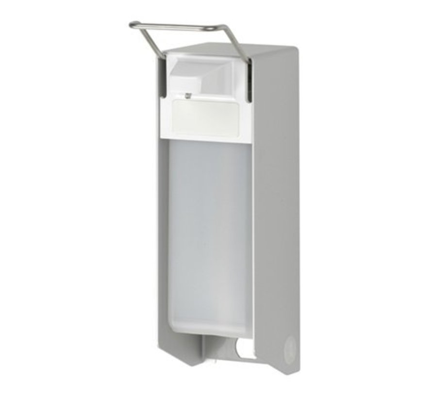 Distributeur de savon et de désinfectant 500 ml en aluminium KB - version ingo-man