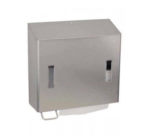 SanTRAL Combinatiedispenser zeep- & handdoekdispenser