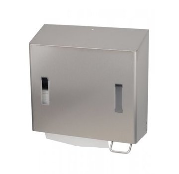 SanTRAL Combinatiedispenser zeep- & handdoekdispenser