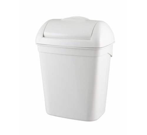 PlastiQline Plateau d'hygiène 8 litres en plastique blanc