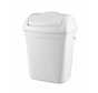Plateau d'hygiène 8 litres en plastique blanc