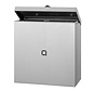 Qbic-line sanitary bin 9 litres stainless steel