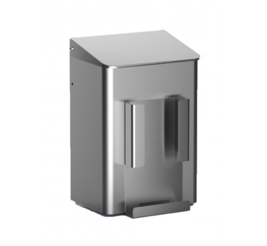 Plateau hygiénique 6 litres en acier inoxydable