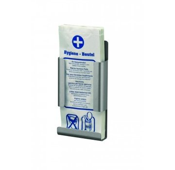 MediQo-line Hygiënezakjesdispenser aluminium