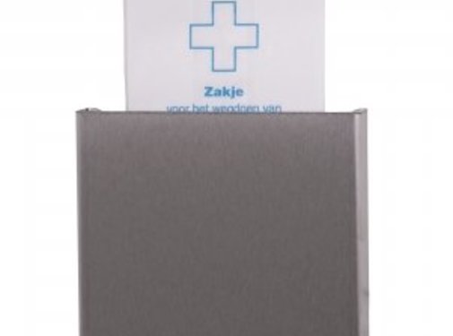 Dutch Bins Distributeur de sachet hygiénique en acier inoxydable