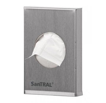 SanTRAL Porte-sac d'hygiène pour sacs d'hygiène en plastique