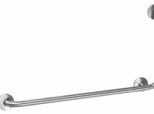MediQo-line Grab bar stainless steel with 90? angle to the right