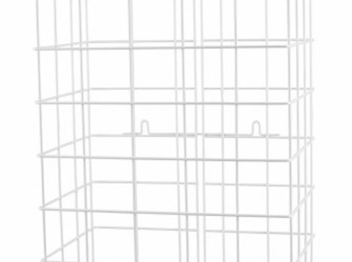 MediQo-line Corbeille à papier blanche 26 litres