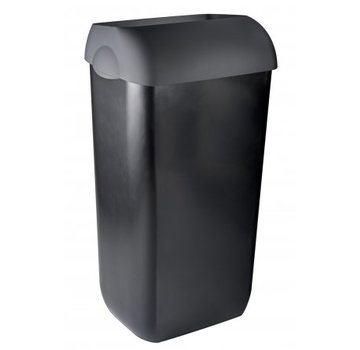 PlastiQline Exclusive Waste bin half open 23 liters