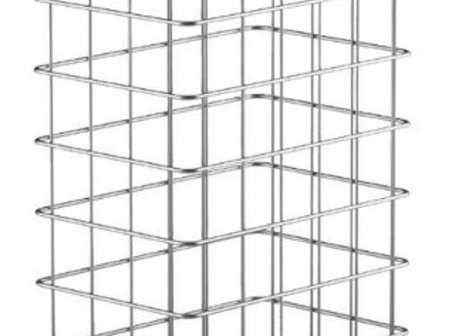 MediQo-line Afvalkorf RVS 25 liter