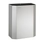 Poubelle ouverte 25 litres en acier inoxydable