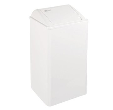 Mediclinics Poubelle fermée 65 litres blanc