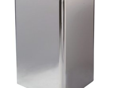 Mediclinics Poubelle ouverte 65 litres brillant