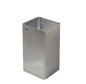 Mediclinics Waste bin open 65 liters stainless steel