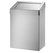 Dutch Bins Poubelle 20 litres en acier inoxydable