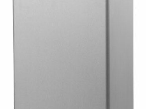 Dutch Bins Waste bin 50 liters stainless steel