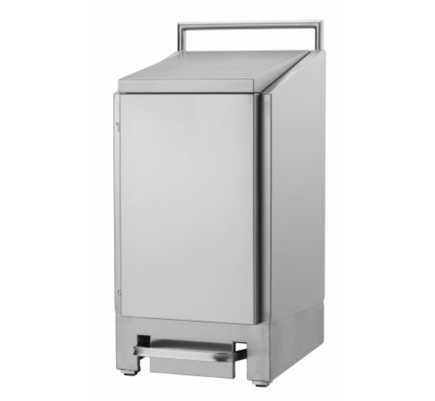 Afvalzakhouder RVS 60 liter