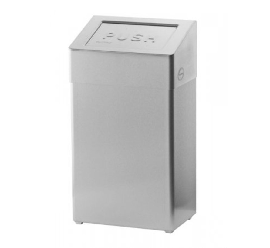 Poubelle fermée 18 litres