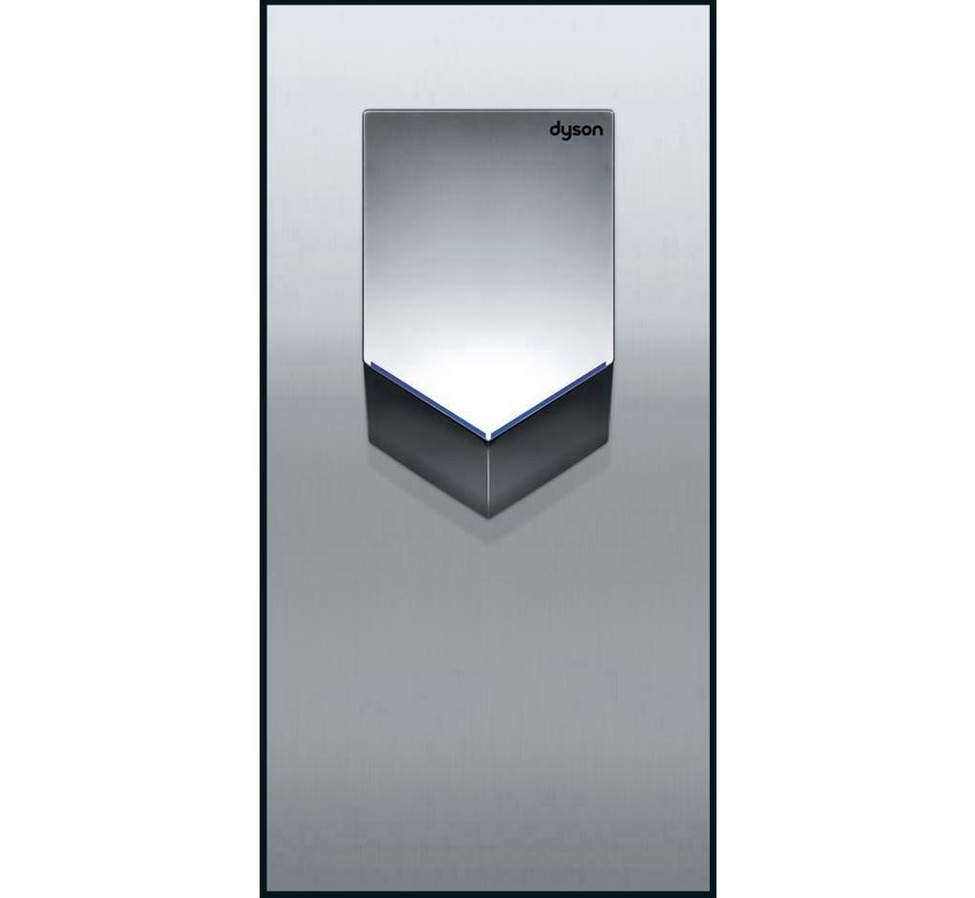 Airblade V wall plate, stainless steel