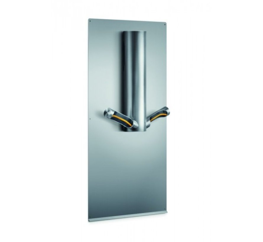 Plaque murale Airblade 9kJ, acier inoxydable