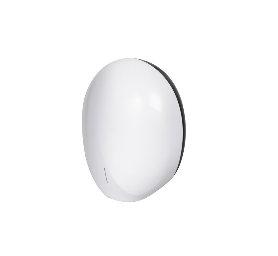 Pebble sèche-mains blanc nacré