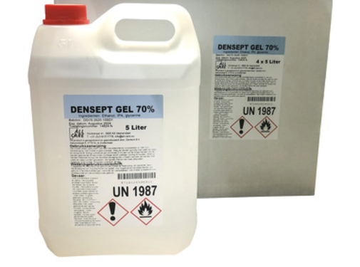 HS Alcoholgel 5 liter can