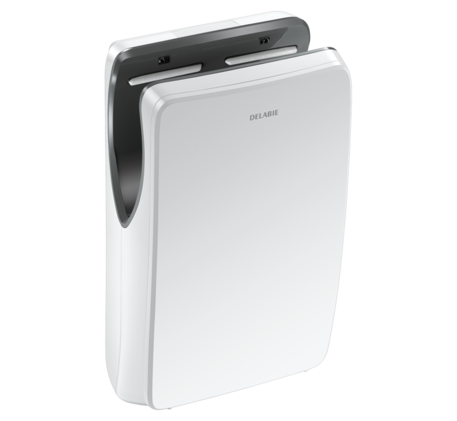 Delabie Speedjet 2 hands-in handdroger mat zwart