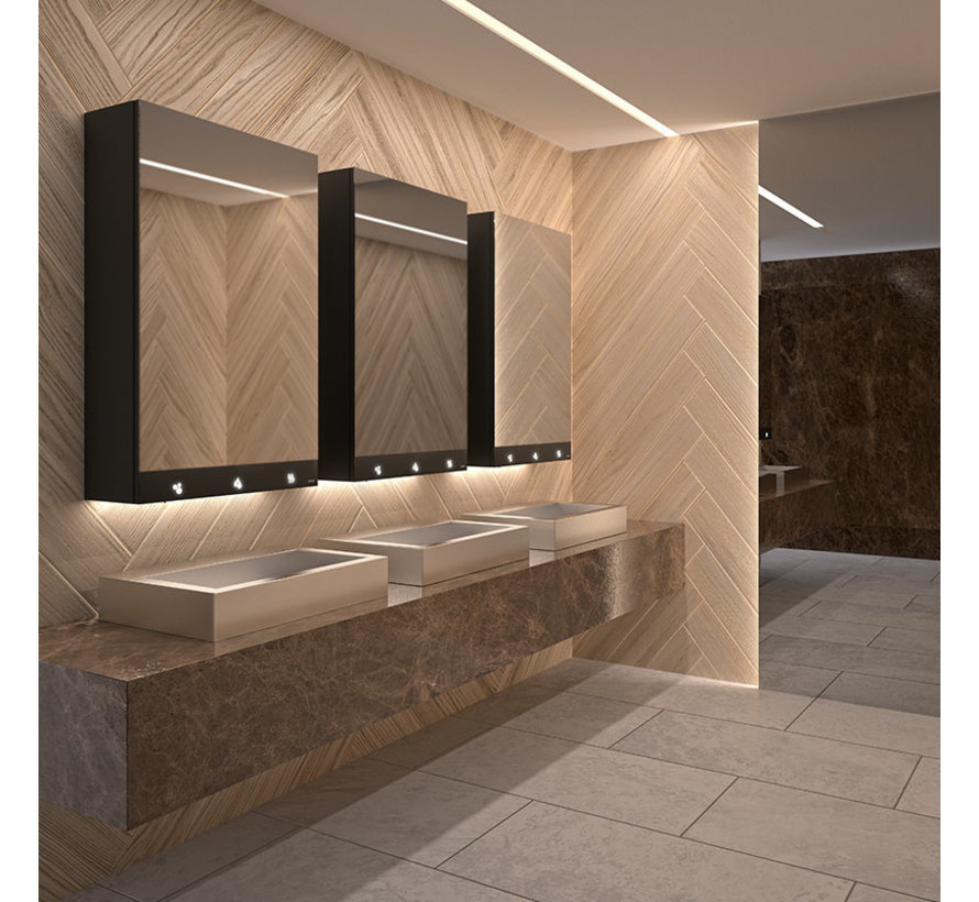 Meuble miroir avec 4 fonctions