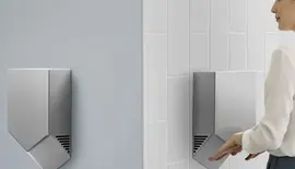 Dyson Airblade V: Krachtige Handdroger in een Compact Jasje