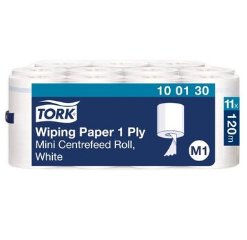 Tork Wiping Poetsrol mini 1laags