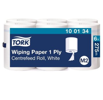 Tork Wiping Poetsrol midi 1laags