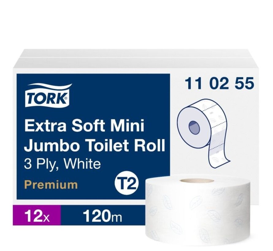 Premium Mini Jumbo Toiletpapier T2 - 110255