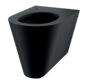 S21 S wall-hung toilet black