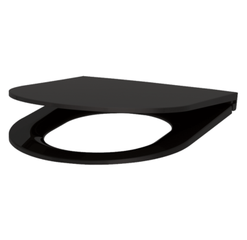 Delabie Abattant WC design fin pour toilettes S21 noir