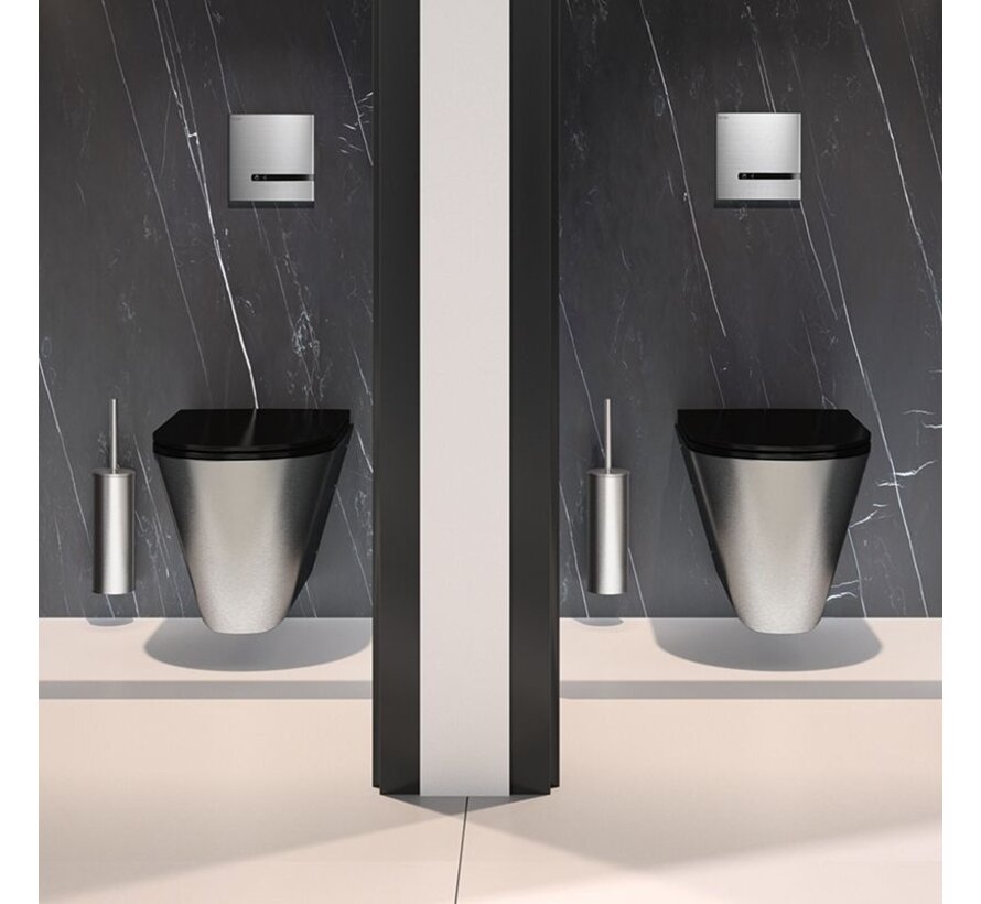 Abattant WC design fin pour toilettes S21 noir