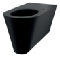 700 S wall-hung toilet for disabled people black