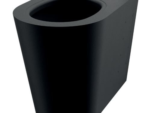 Delabie Staand toilet S21 P zwart