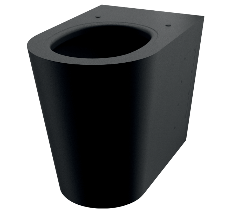 Toilettes sur pied S21 P noires