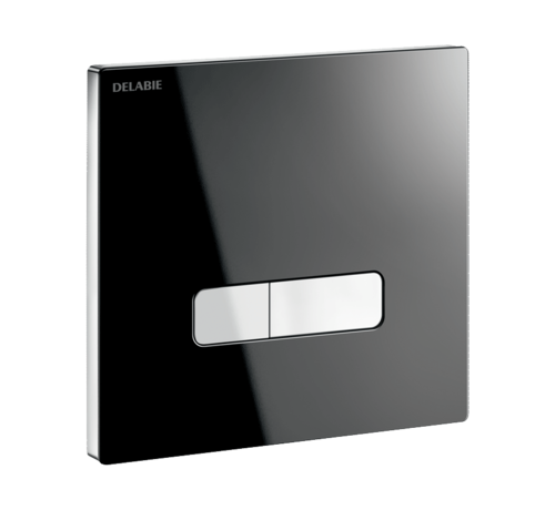 Delabie TEMPOFLUX 3 bedieningsplaat voor WC – zwart