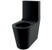Delabie MONOBLOCO S21 toilet met reservoir zwart