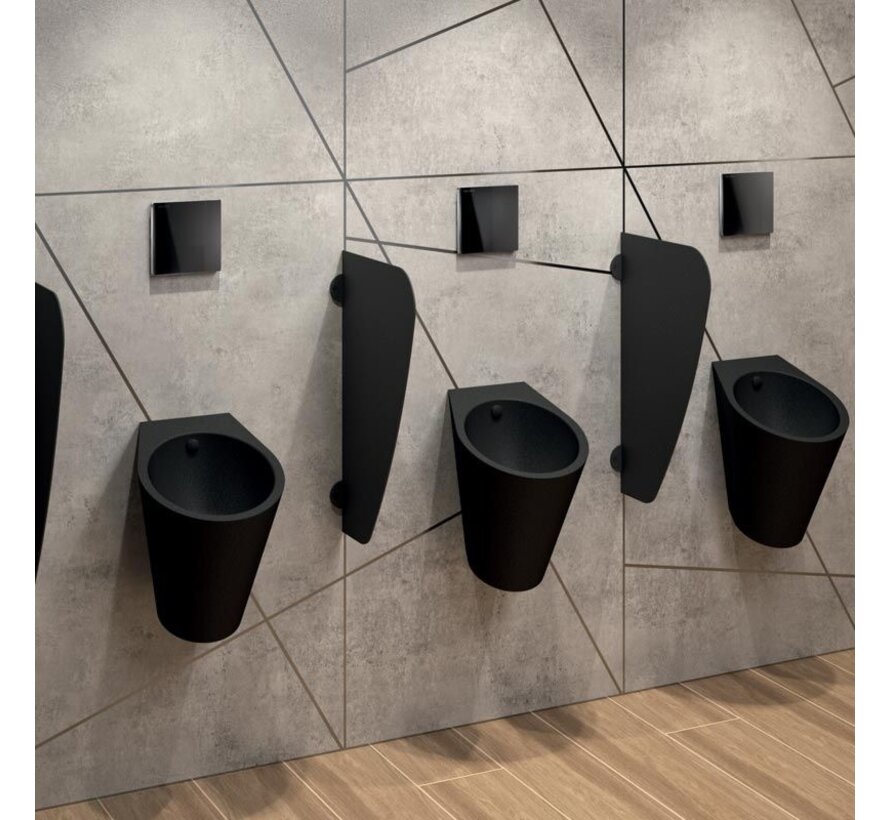 Urinoir design FINO noir