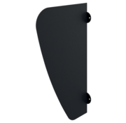 Delabie AZA pubic partition - black