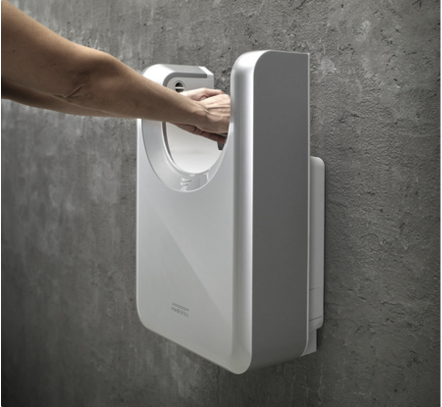 U-flow White hand dryer