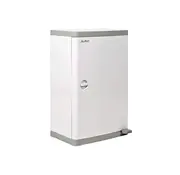 Vepa Bins Poubelle à couches fermée + commande au pied 43 litres